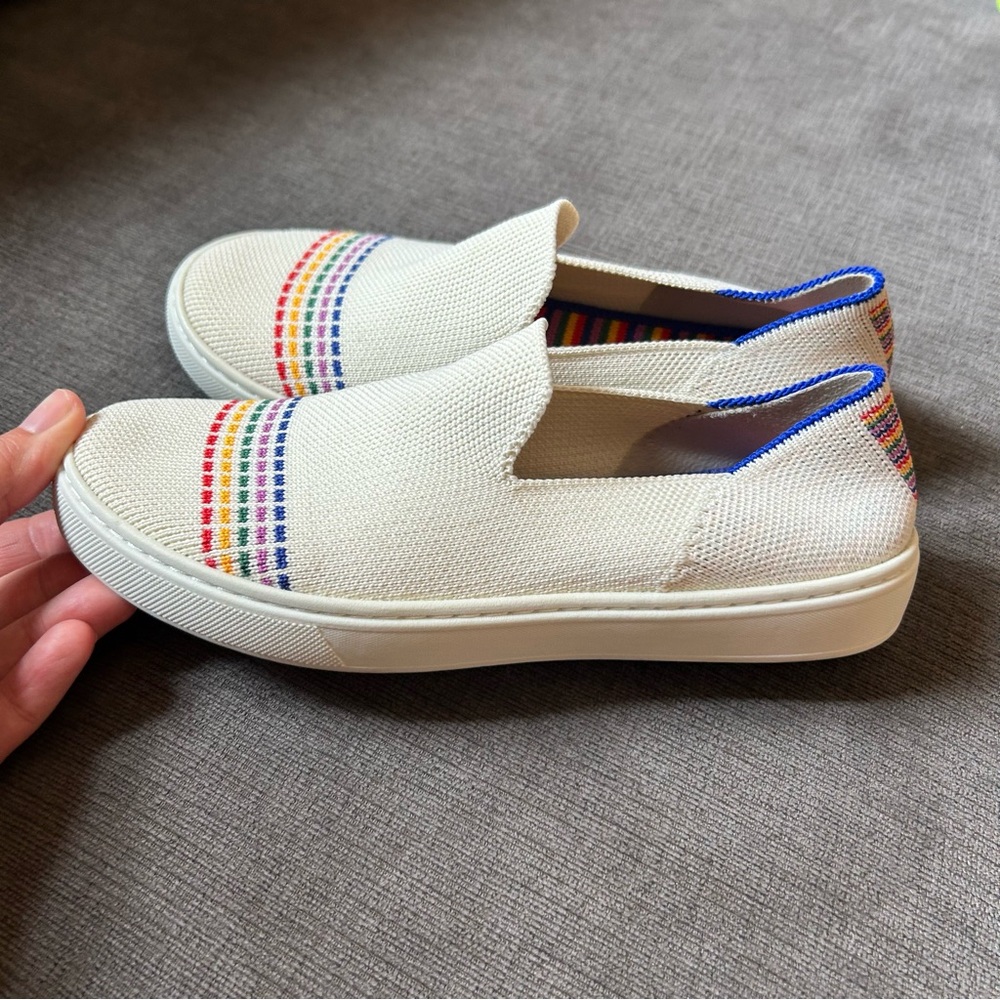 Rothy’s The Kid Slip On Sneaker- Like New - Picture 3 of 7